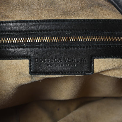 Bottega Veneta Nappa Intrecciato Pleated Large Veneta Hobo Black 6 of 13
