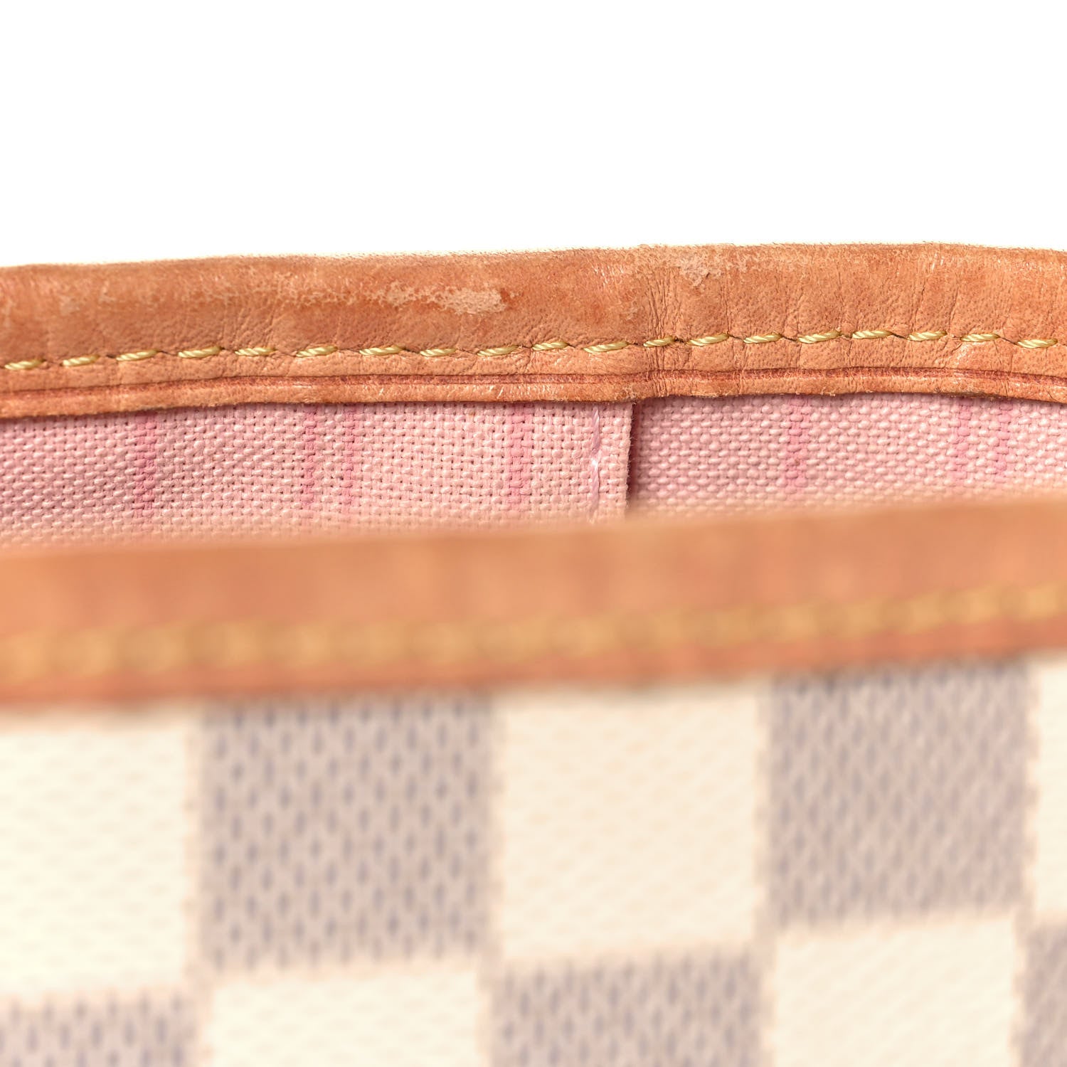 Louis Vuitton Damier Azur Neo Neverfull MM Rose Ballerine 17 of 18