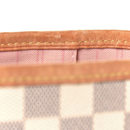 Louis Vuitton Damier Azur Neo Neverfull MM Rose Ballerine 17 of 18