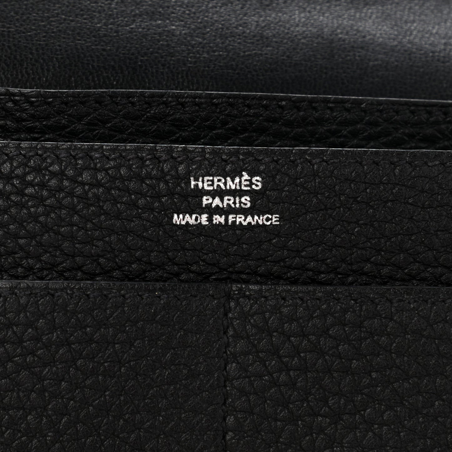 Togo Dogon Duo Wallet Black