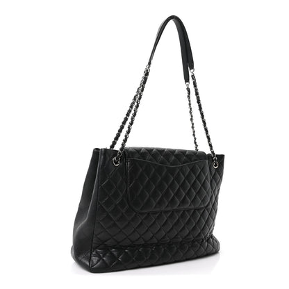 Chanel Caviar Quilted Flap Tote Black 3 of 10