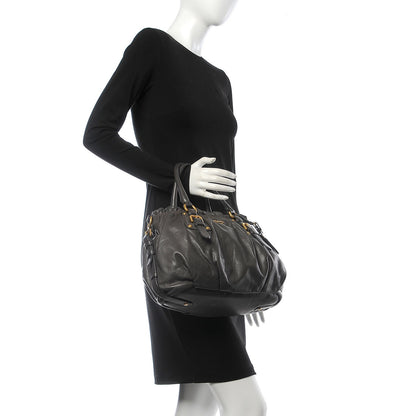Prada Soft Calf Tote Bambu 2 of 8