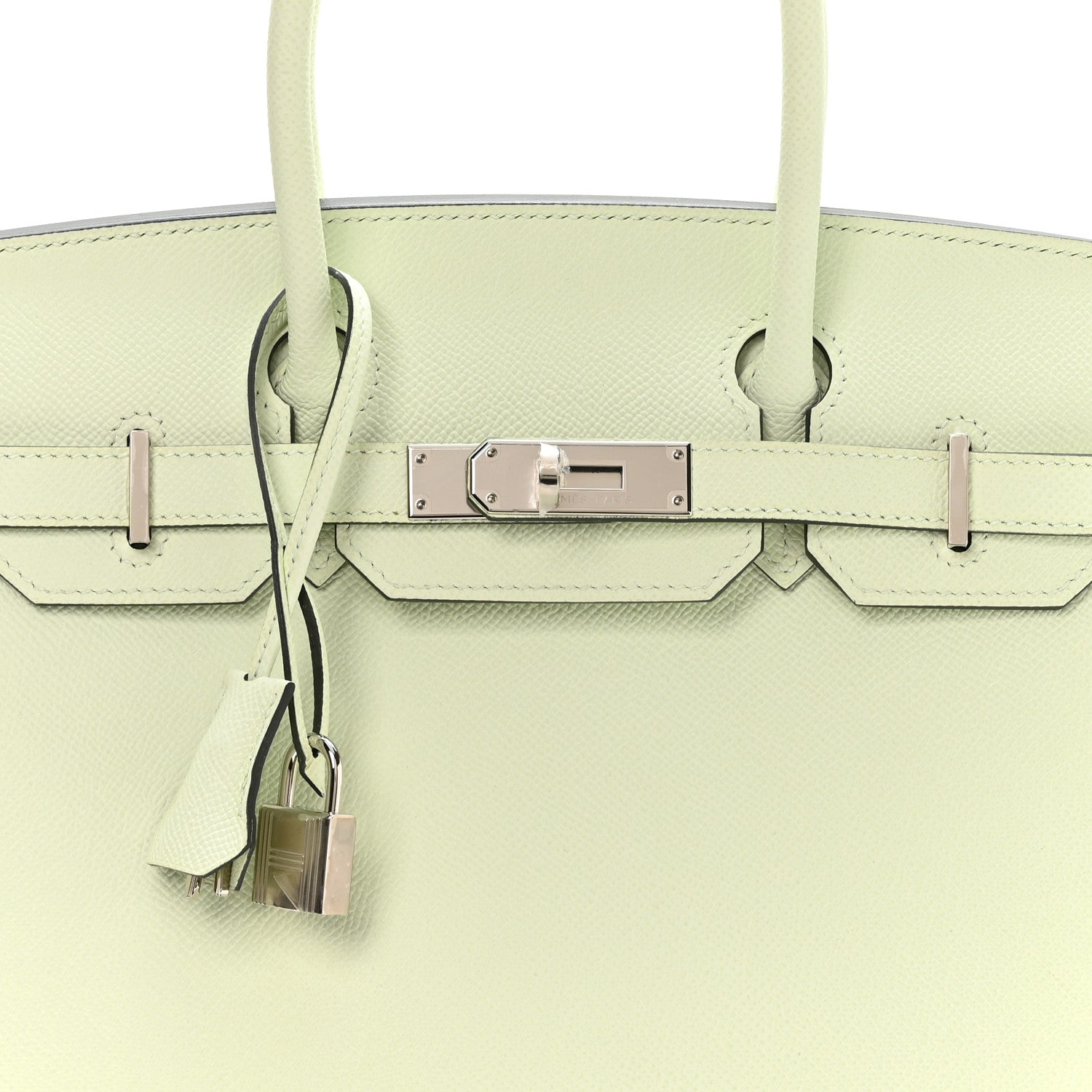 Hermes Epsom Sellier Birkin 30 Vert Fizz 8 of 11