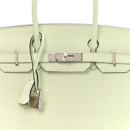 Hermes Epsom Sellier Birkin 30 Vert Fizz 8 of 11