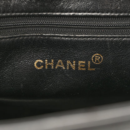 Chanel Lambskin Quilted Medallion Tote Black 6 of 17