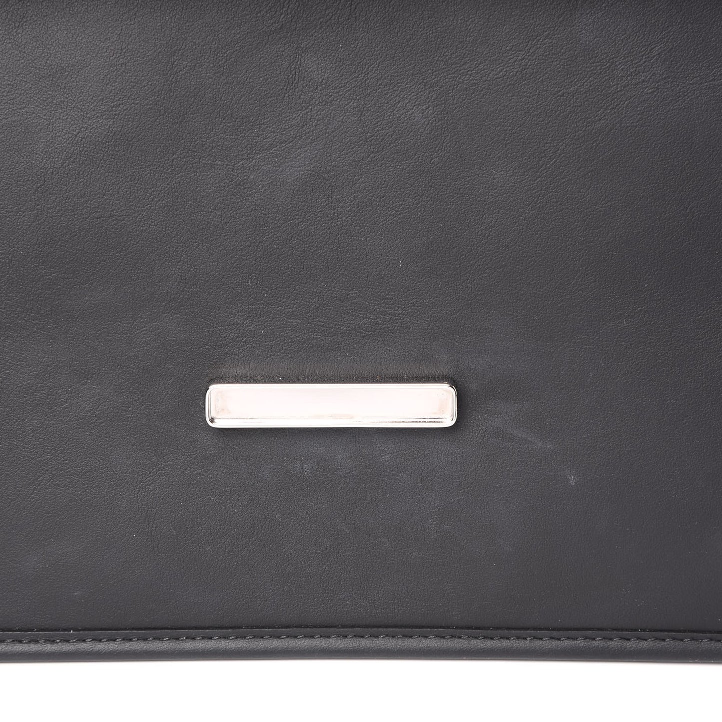 Vitello Century Opaco F is Fendi Kan I Shoulder Bag Black