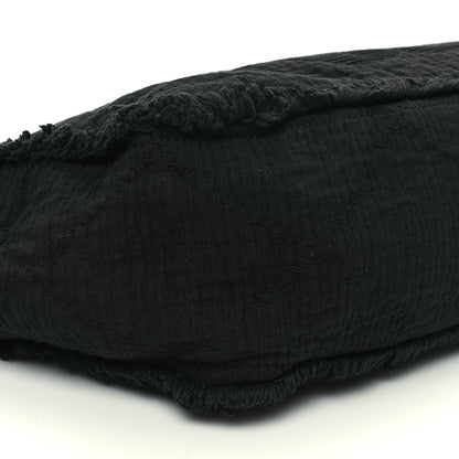 Chanel Canvas Large Double Face Shopping Tote Black 9 of 13