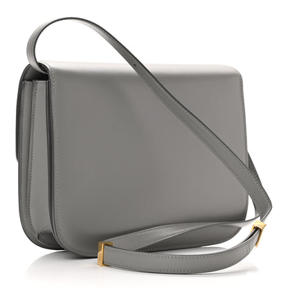 Celine Box Calfskin Medium Classic Box Flap Bag Zinc 3 of 11