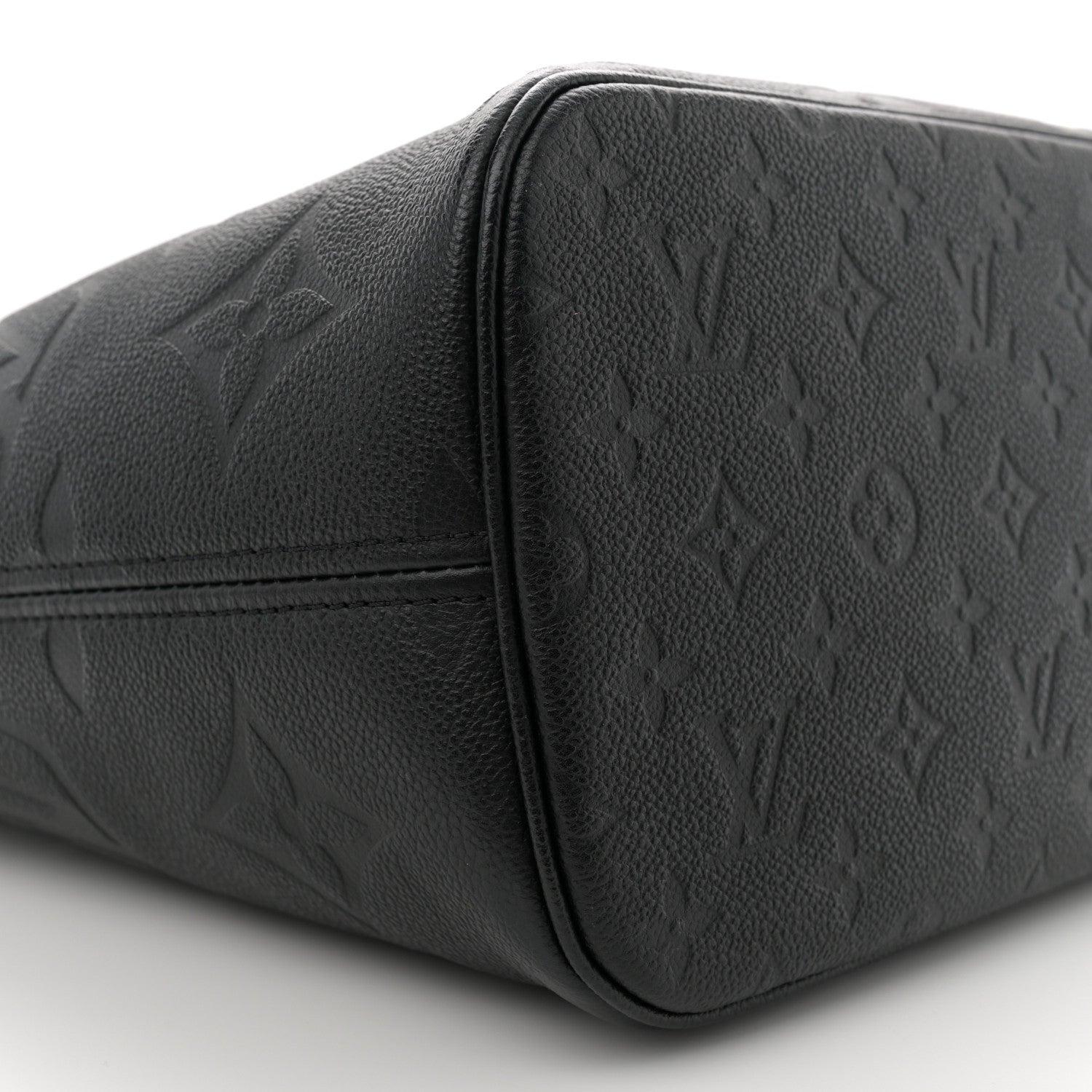 Louis Vuitton Empreinte Monogram Giant Neverfull MM Black 9 of 11