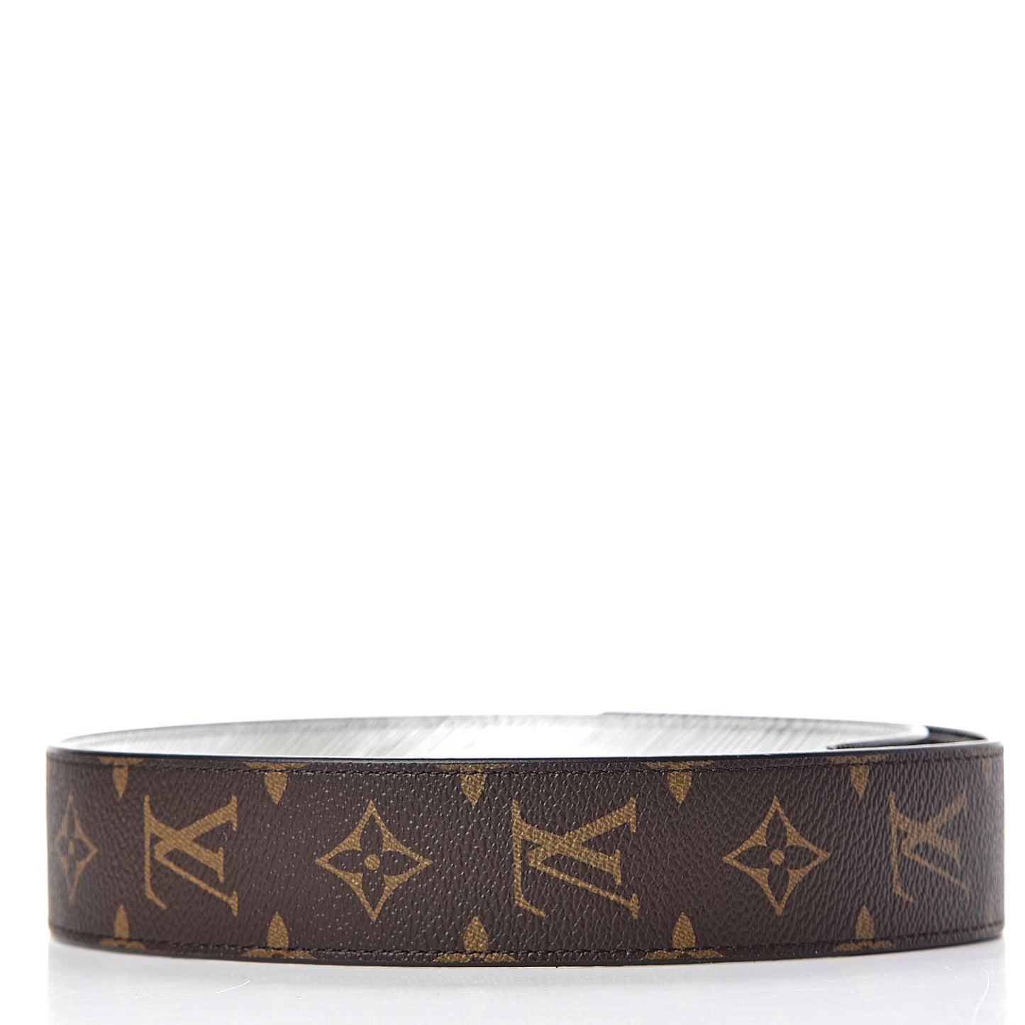 Epi Monogram Bandouliere Shoulder Strap Silver