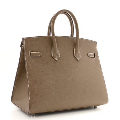 Hermes Epsom Birkin Sellier 25 Etoupe 3 of 10