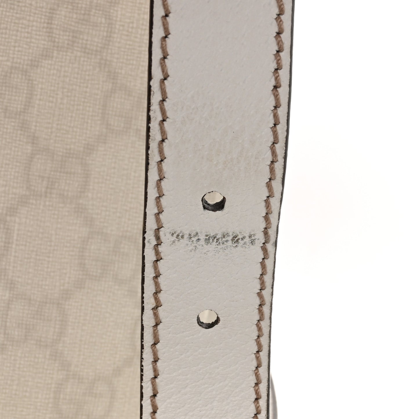 GG Plus Web Messenger Bag White