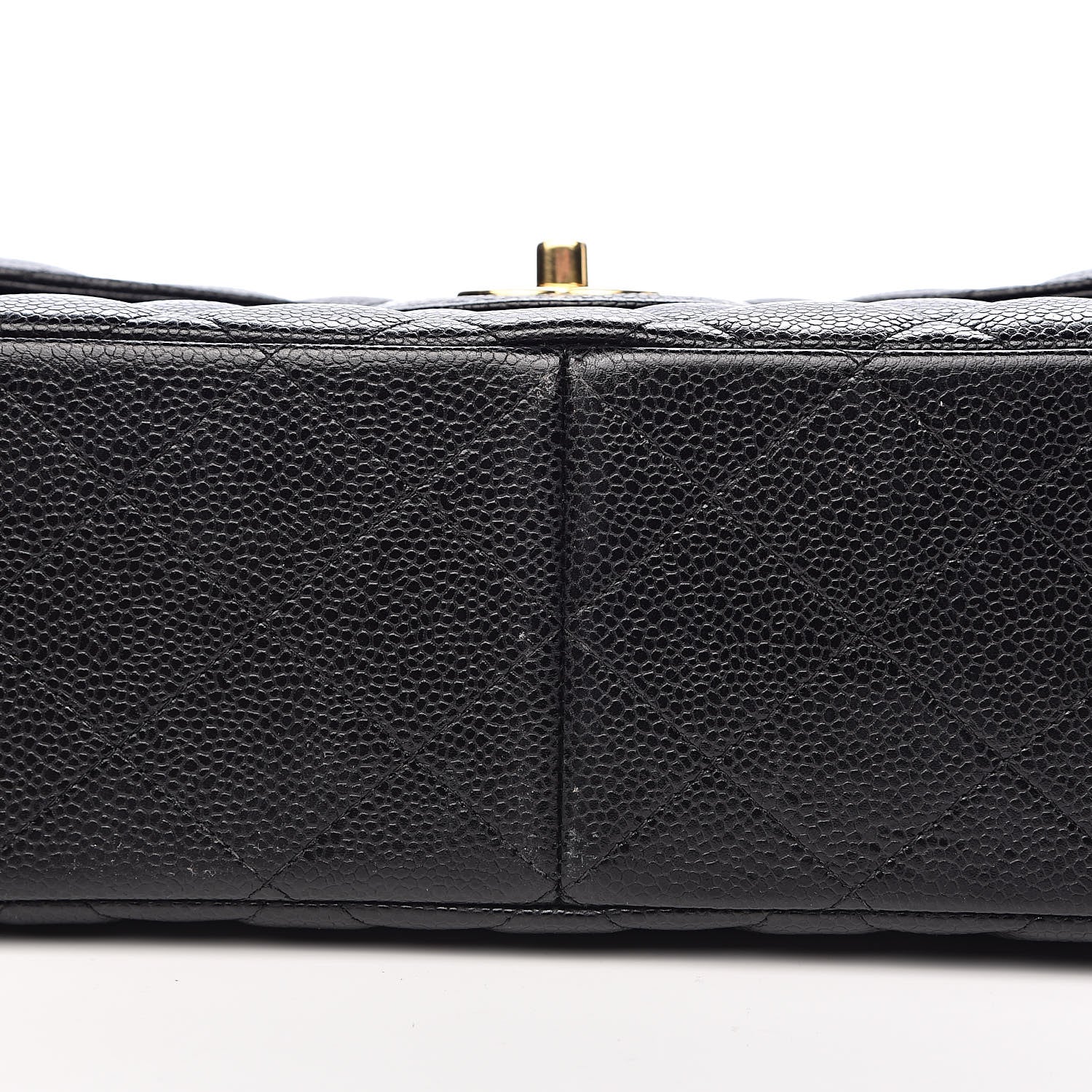 Chanel Caviar Quilted Jumbo Double Flap Black 10 of 14