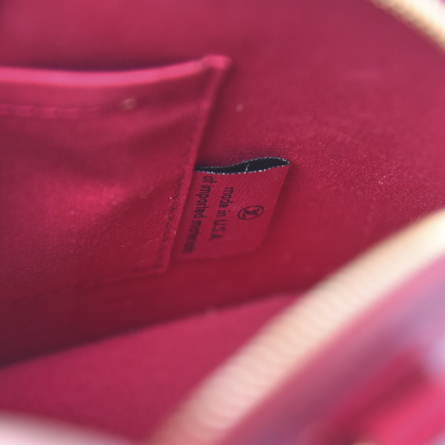 Louis Vuitton Vernis Alma BB Rose Indien 7 of 10