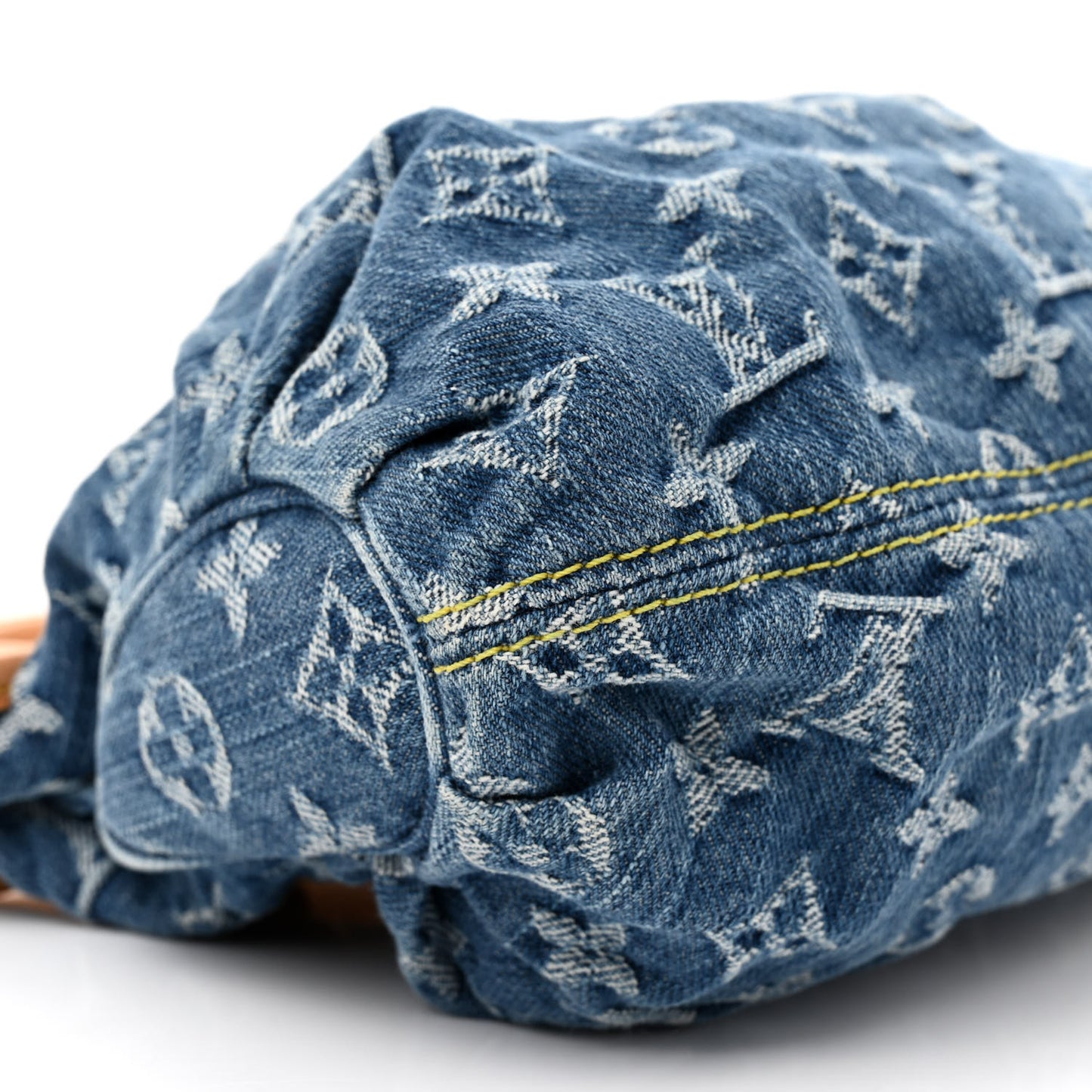 Monogram Denim Pleaty Blue