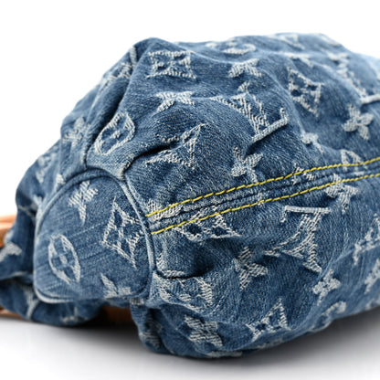 Louis Vuitton Monogram Denim Pleaty Blue 8 of 11