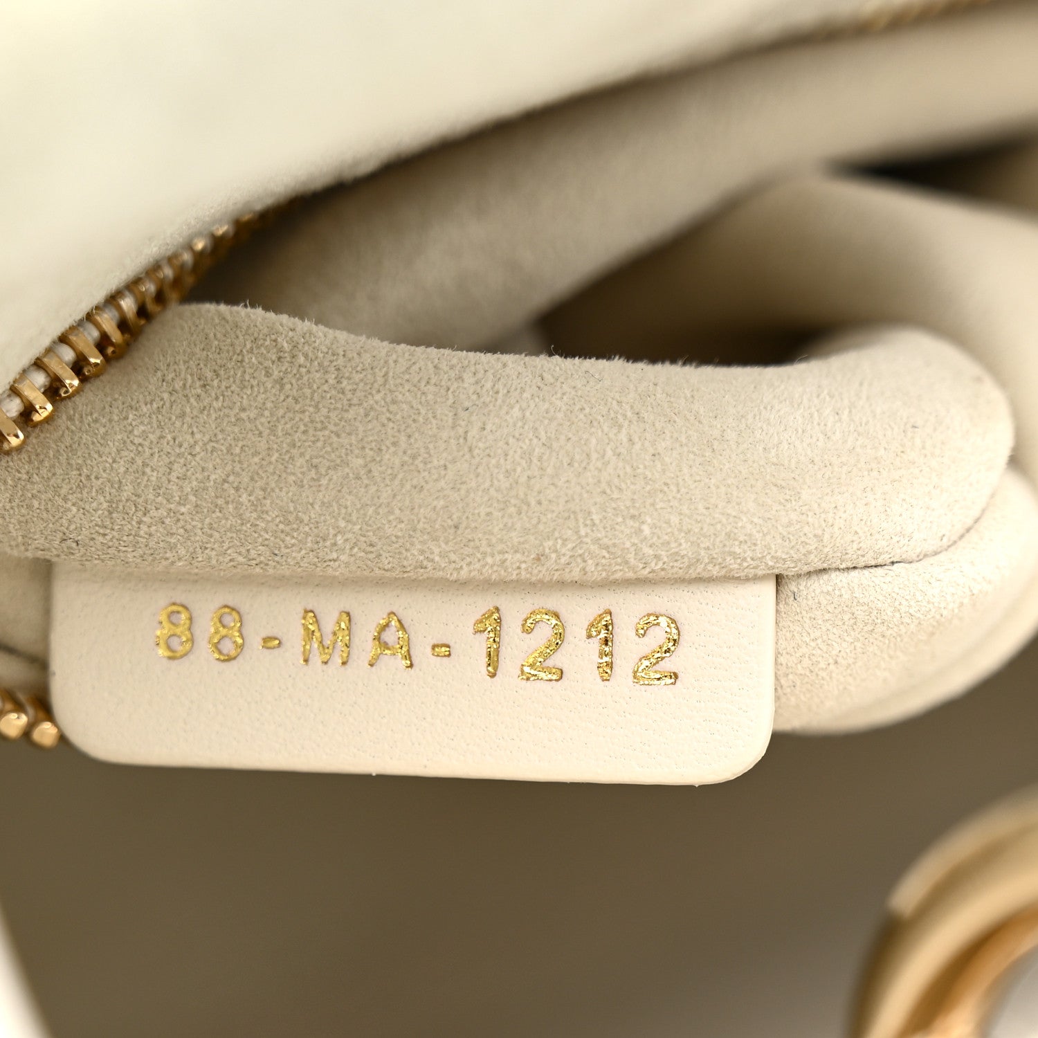Christian Dior Lambskin Cannage Small My ABCDior Lady Dior Latte 7 of 10