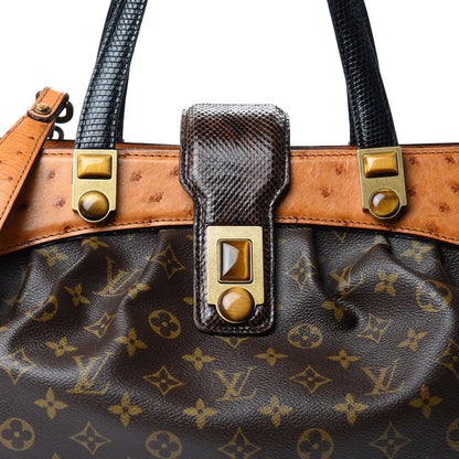 Louis Vuitton Monogram Ostrich Oskar Waltz 9 of 9