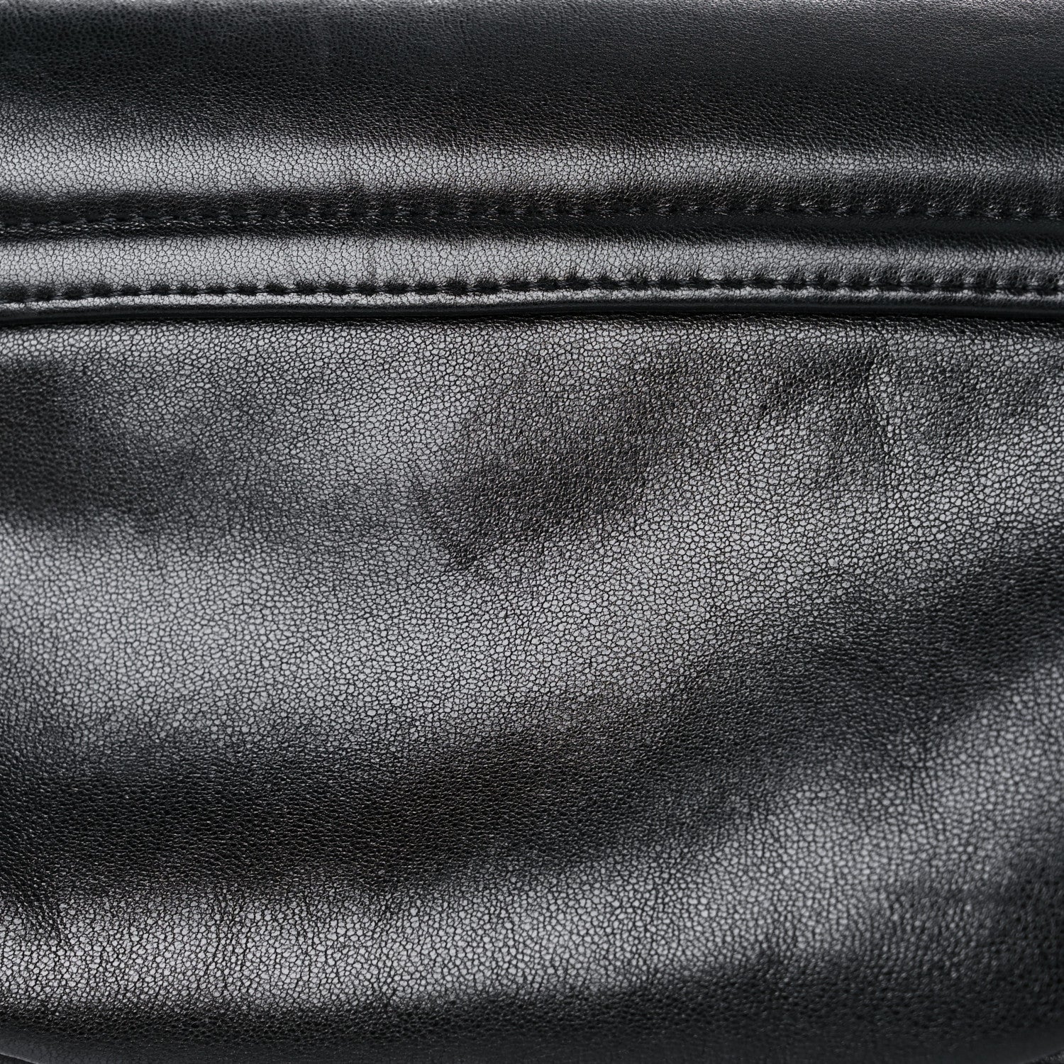 Chanel Caviar Half Moon Wallet On Chain WOC Black 14 of 16