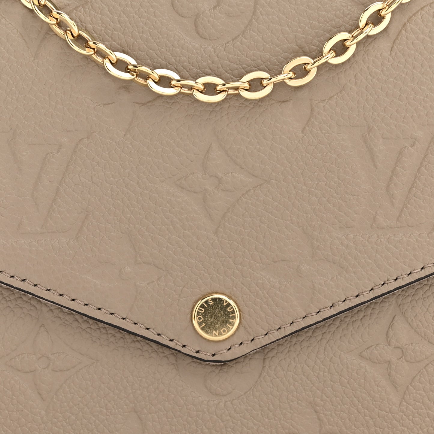 Empreinte Pochette Felicie Chain Wallet Tourterelle