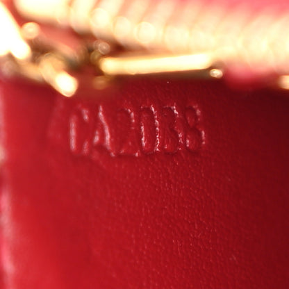 Louis Vuitton Vernis Key Pouch  Pomme D'Amour 7 of 7
