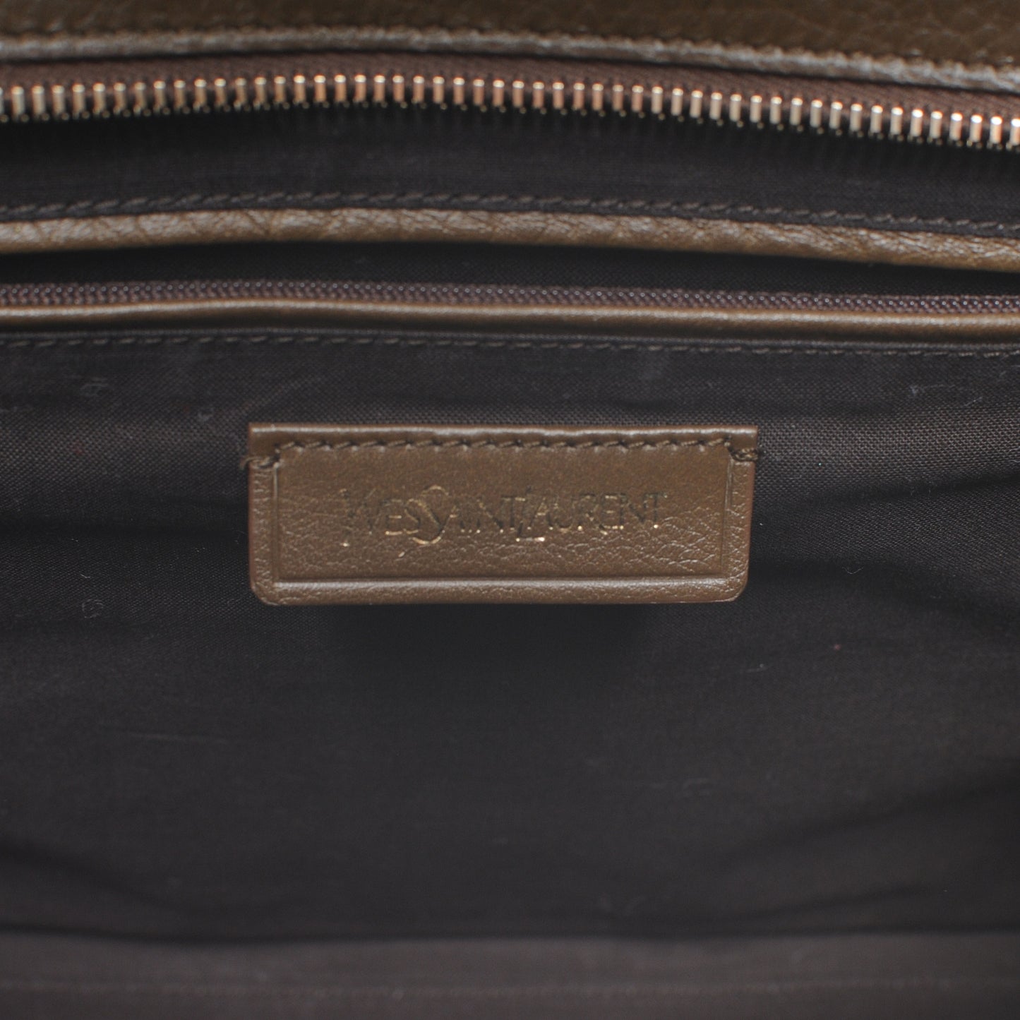 Perforated Leather Large Cabas Chyc Metallic Bronze