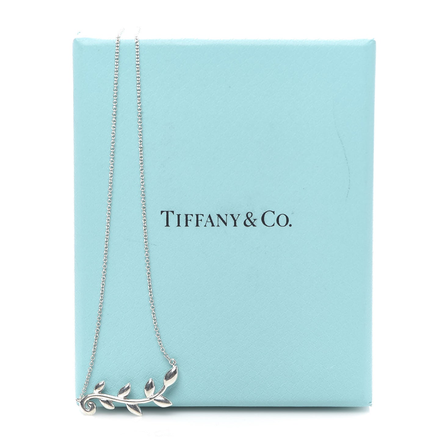 Sterling Silver Paloma Picasso Olive Leaf Vine Pendant Necklace