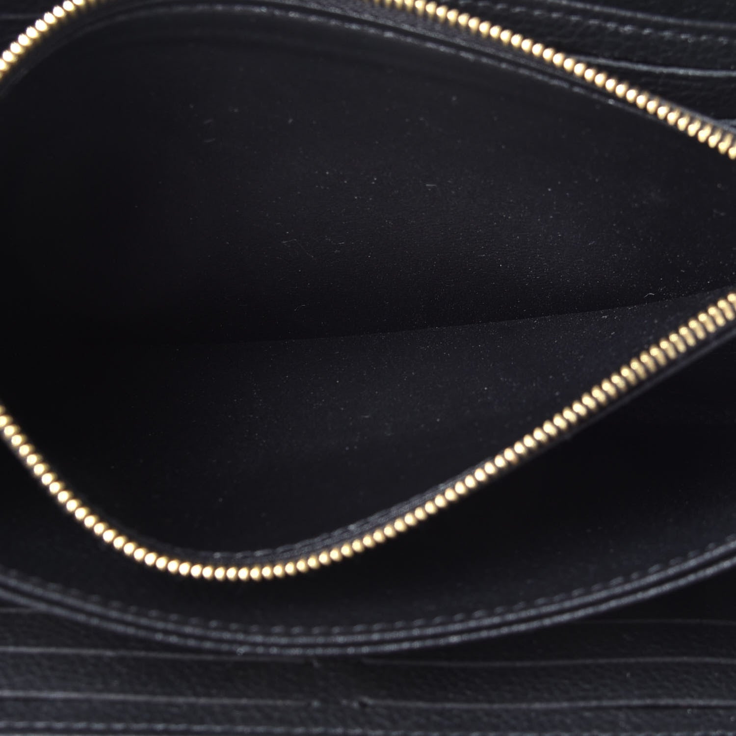 Louis Vuitton Empreinte Zippy Wallet Black 11 of 11