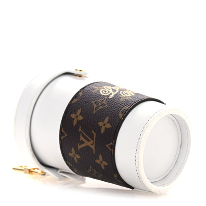 Louis Vuitton Calfskin Monogram LV Cup Bag Charm White 4 of 7