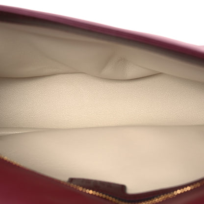 Gucci Calfskin Matelasse Small GG Marmont Shoulder Bag Rosso Ancora Red 5 of 11