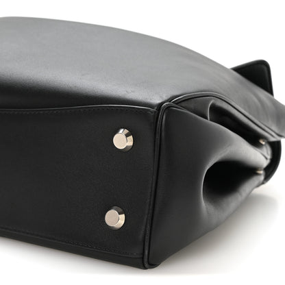 Balenciaga Natural Smooth Calfskin Medium Rodeo Top Handle Handbag Black Black 9 of 9