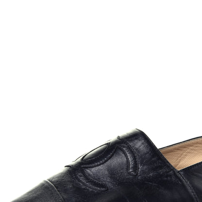 Chanel Lambskin CC Espadrilles 40 Black 10 of 10