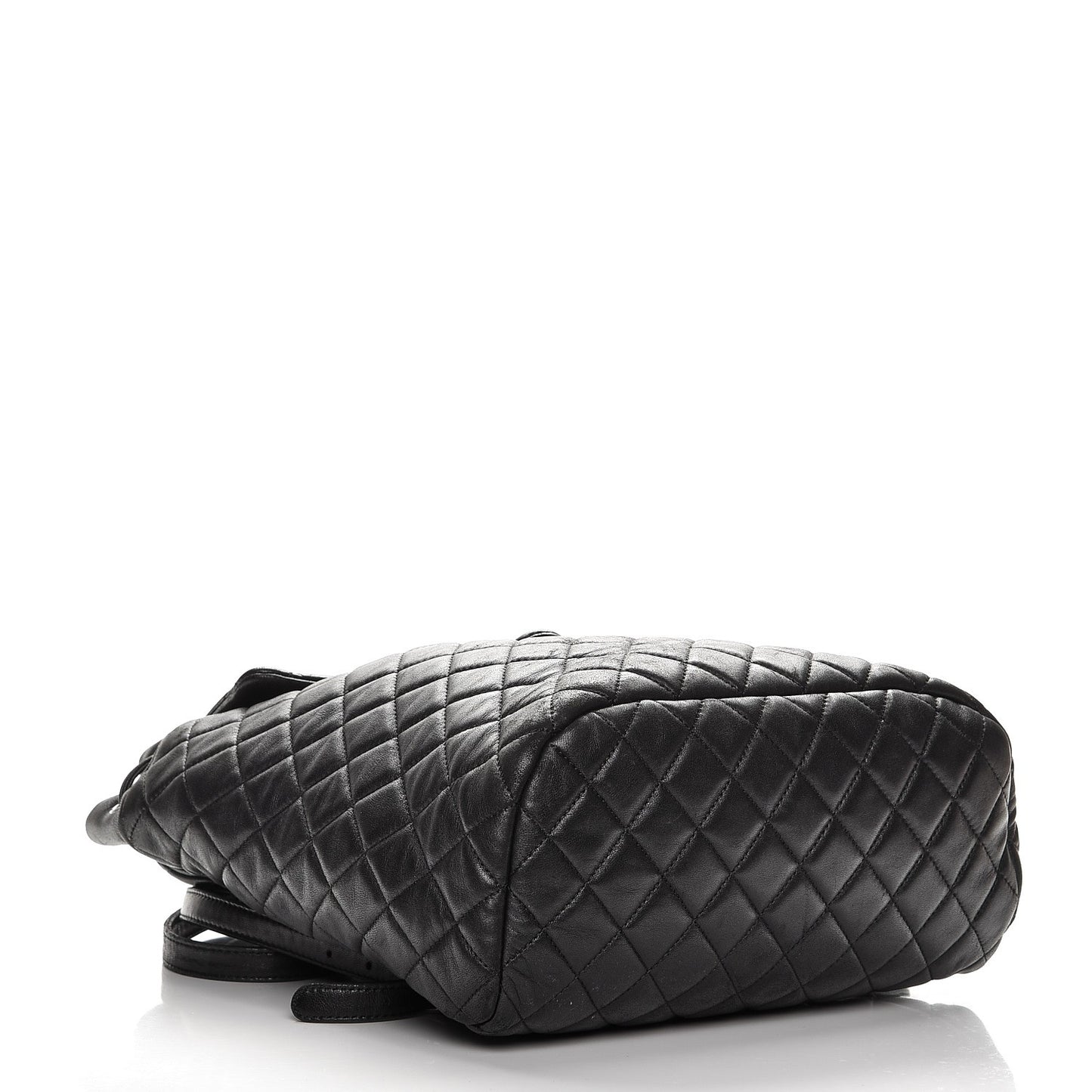 Lambskin Quilted Large Urban Spirit Backpack Black