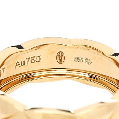 Chanel 18K Yellow Gold Small Coco Crush Ring 54 7 6 of 6