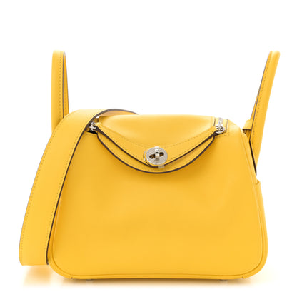 Hermes Swift Mini Lindy 20 Jaune De Naples 1 of 11