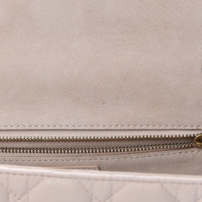 Christian Dior Lambskin Cannage Large Dioraddict Flap Rose Poudre 12 of 12