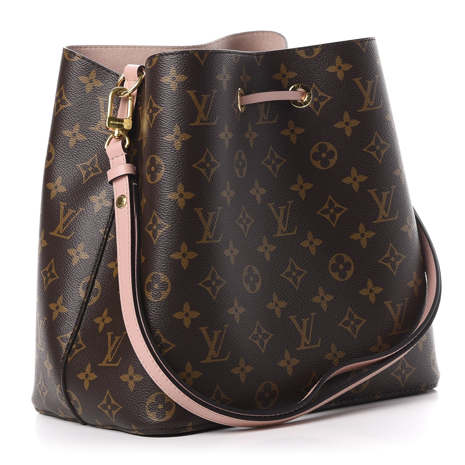 Louis Vuitton Monogram Neonoe MM Rose Poudre 3 of 8