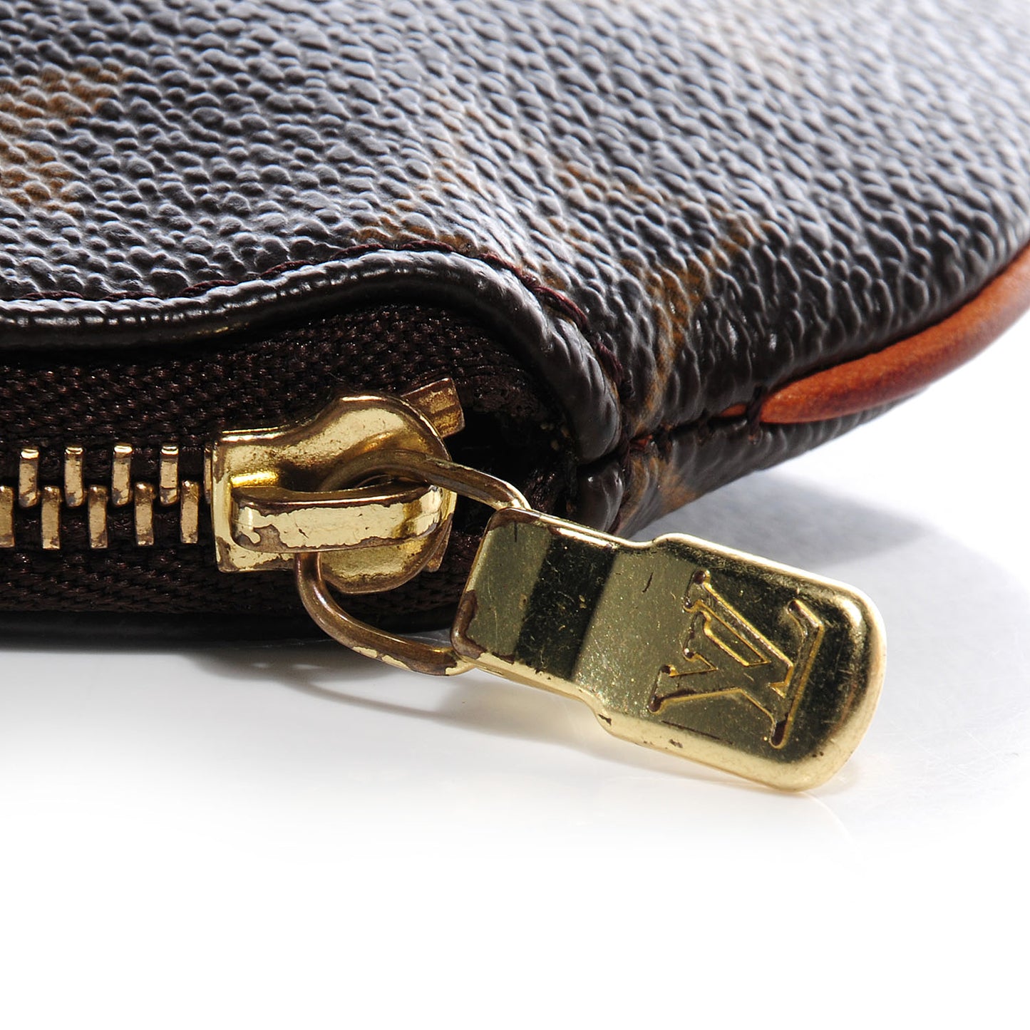 Monogram Round Coin Purse