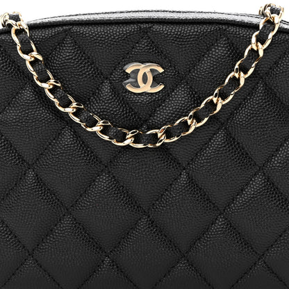 Chanel Caviar Quilted Vanity With Chain Black 8 of 11