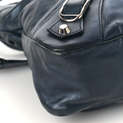 Balenciaga Iridescent Calfskin Classic Hardware First Bleu Mineral 6 of 8