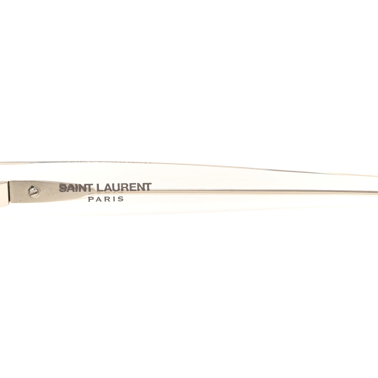 Acetate Square Sunglasses SL M68 Transparent