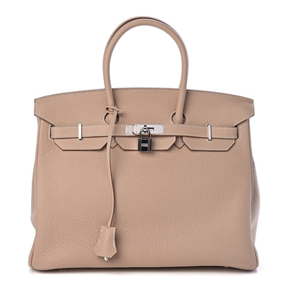 Hermes Togo Birkin 35 Argile 1 of 30