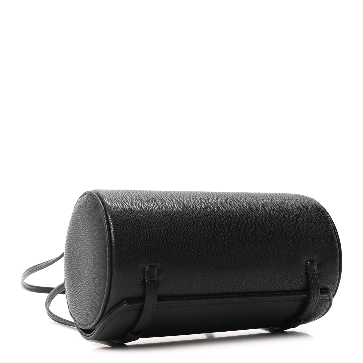 Chanel Shiny Caviar Preppy Coco Small Bowling Bag Black 7 of 21