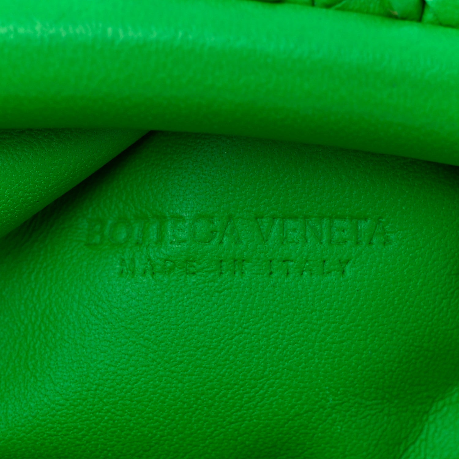 Bottega Veneta Nappa Intrecciato The Mini Pouch Clutch Parakeet 6 of 11