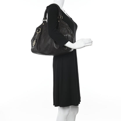 Gucci Guccissima Medium Sukey Tote Brown 2 of 16