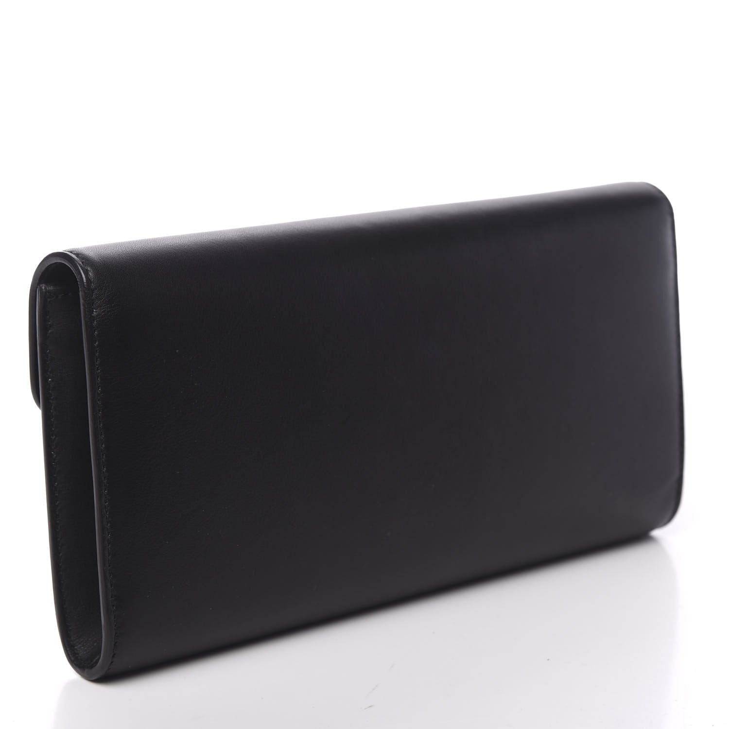 Gucci Calfskin Pearly GG Marmont Clutch Black 2 of 10