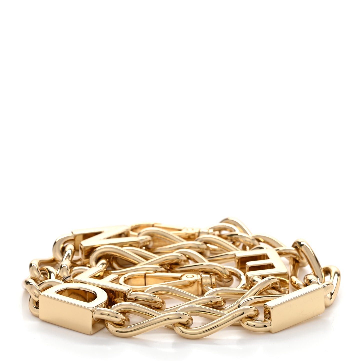 Metal Logo Strap You Gold