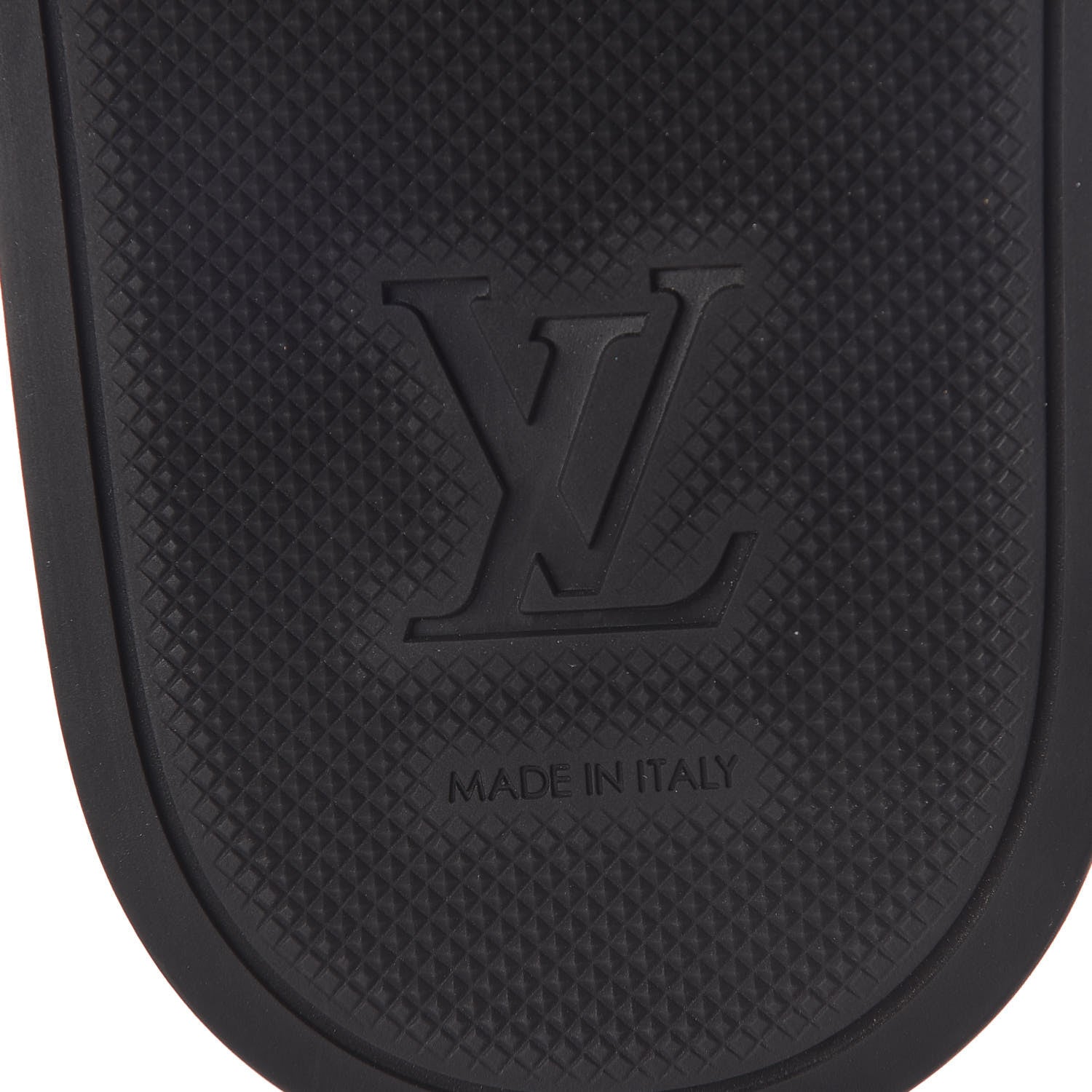 Louis Vuitton Rubber Monogram Mens Waterfront Mules 5 Macassar 7 of 8