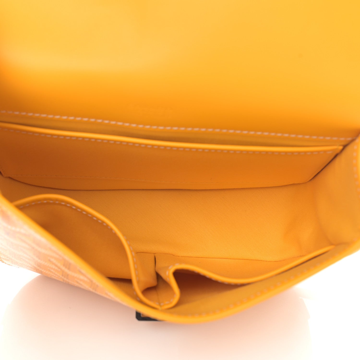 Goyard Goyardine Belvedere II PM Messenger Bag Yellow 5 of 9