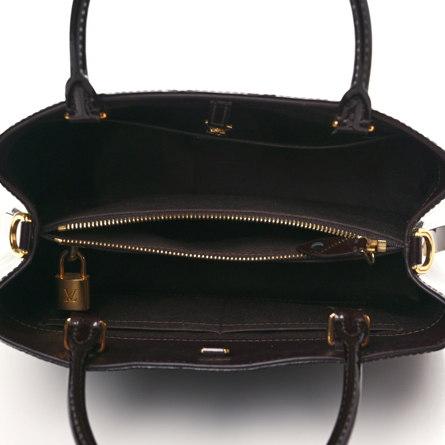 Louis Vuitton Vernis Montaigne MM Amarante 5 of 6
